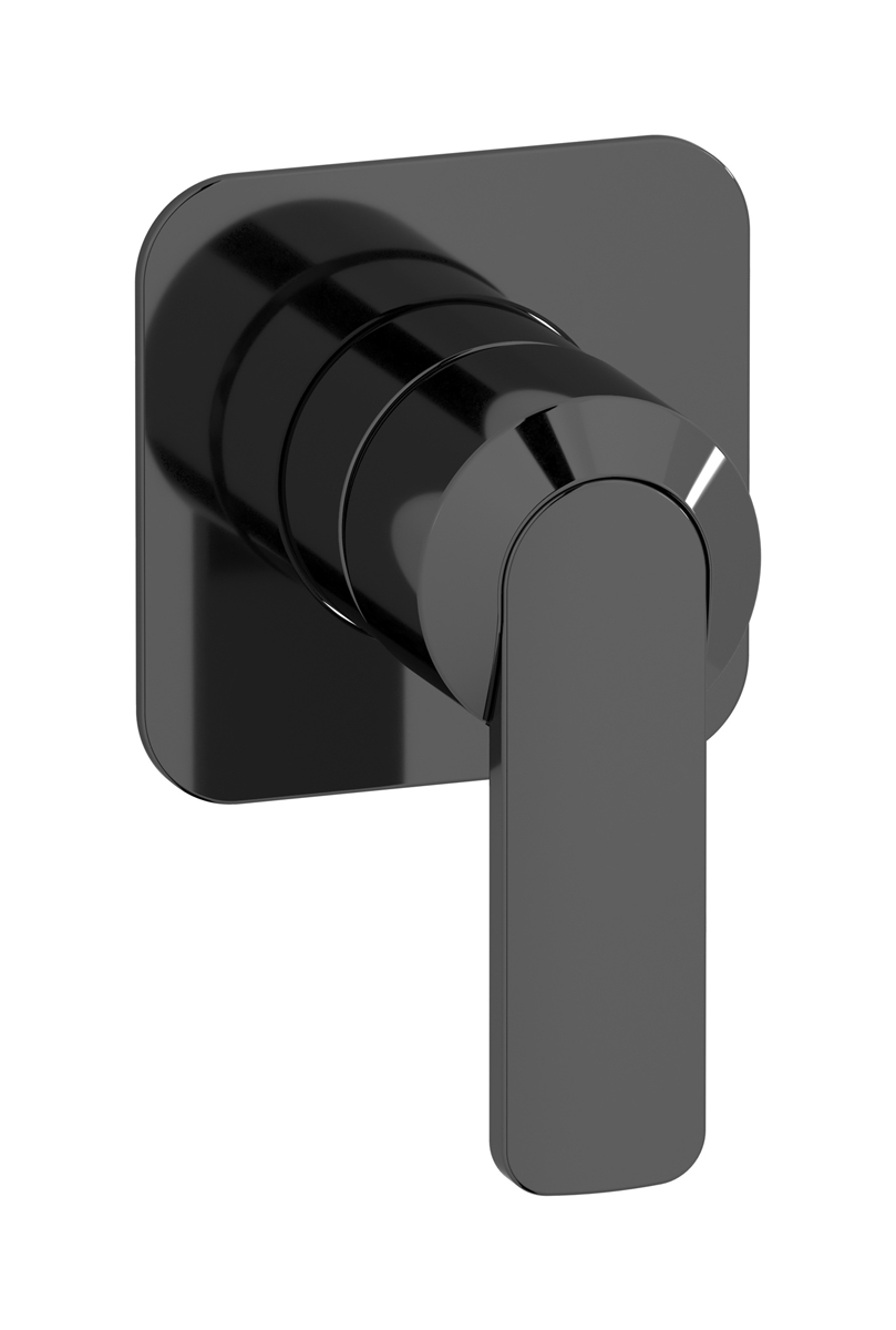 Внешние части встроенного смесителя на 1 потребителя WE ARE IB c6300cf Black Chrome C-67