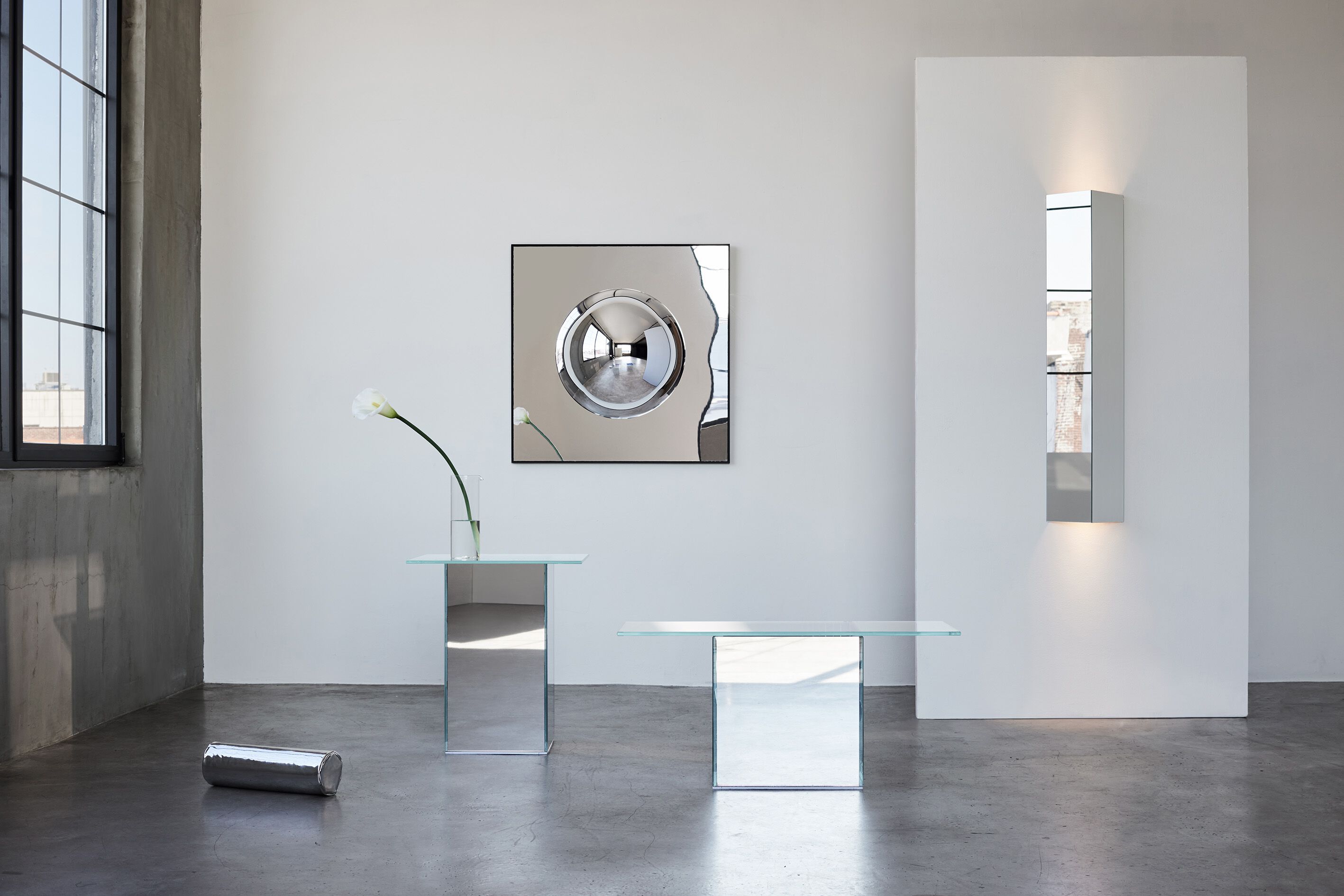 Настенное зеркало из акрилового стекла Caroline Chao вид ARCH-00068575 - Вид №2