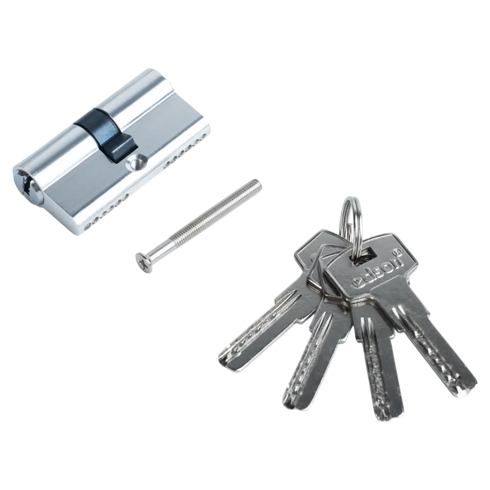 EDSON Цилиндр EDS-CYL 30x30 мм с перфорированными ключами 89404639 STLM-1566828 - Вид №2