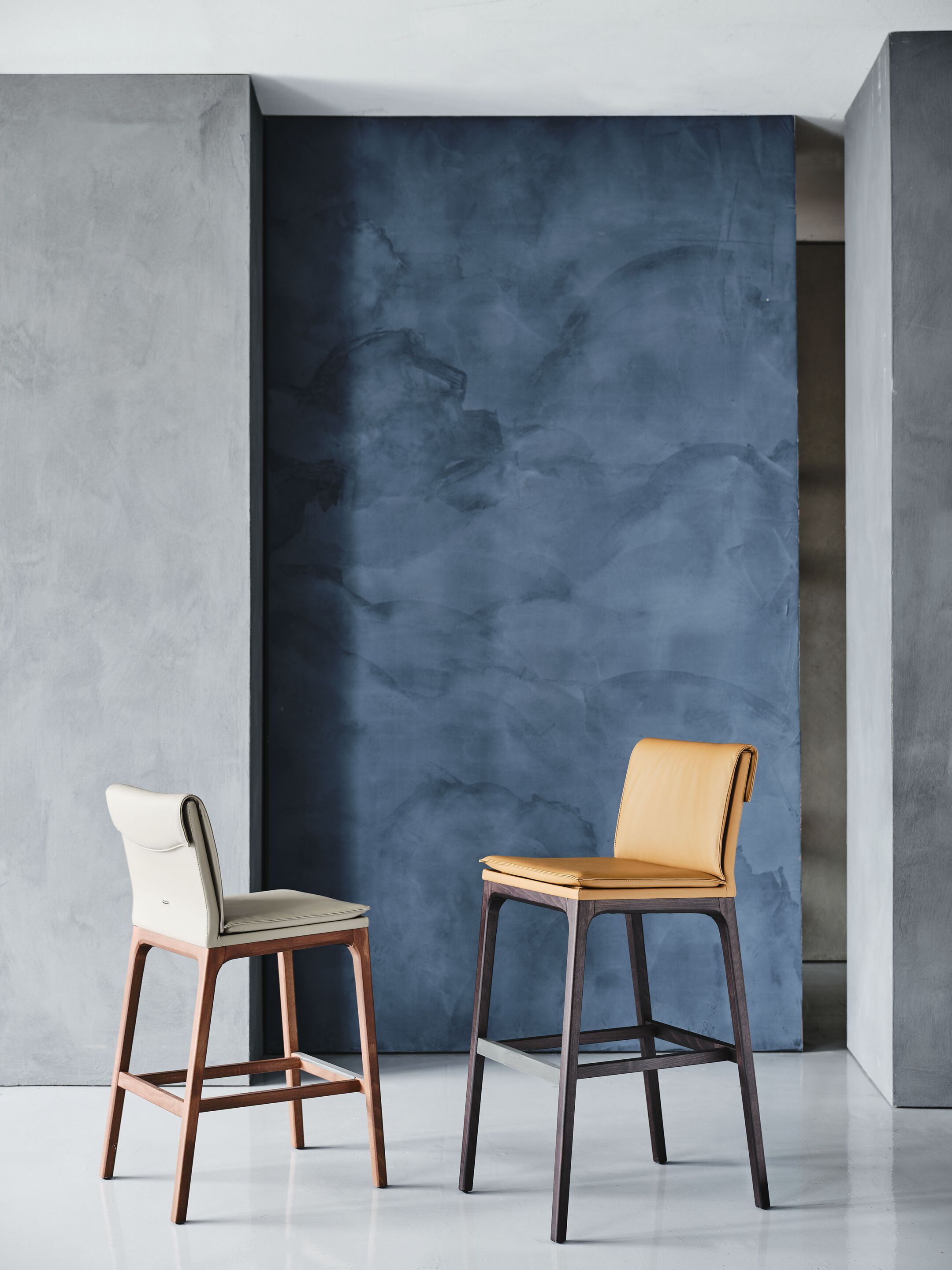 Кожаный мягкий стул со спинкой Cattelan italia София ARCH-00072450 - Вид №2