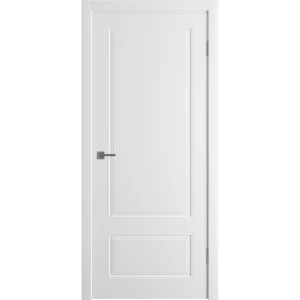 Комплект двери Эрика глухая 80x200 см эмаль белый без доборов