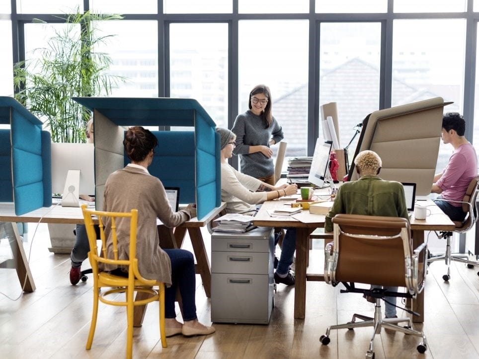 Звукопоглощающая панель перегородки стола Slalom ECOrange ARCH-00030855 - Вид №2