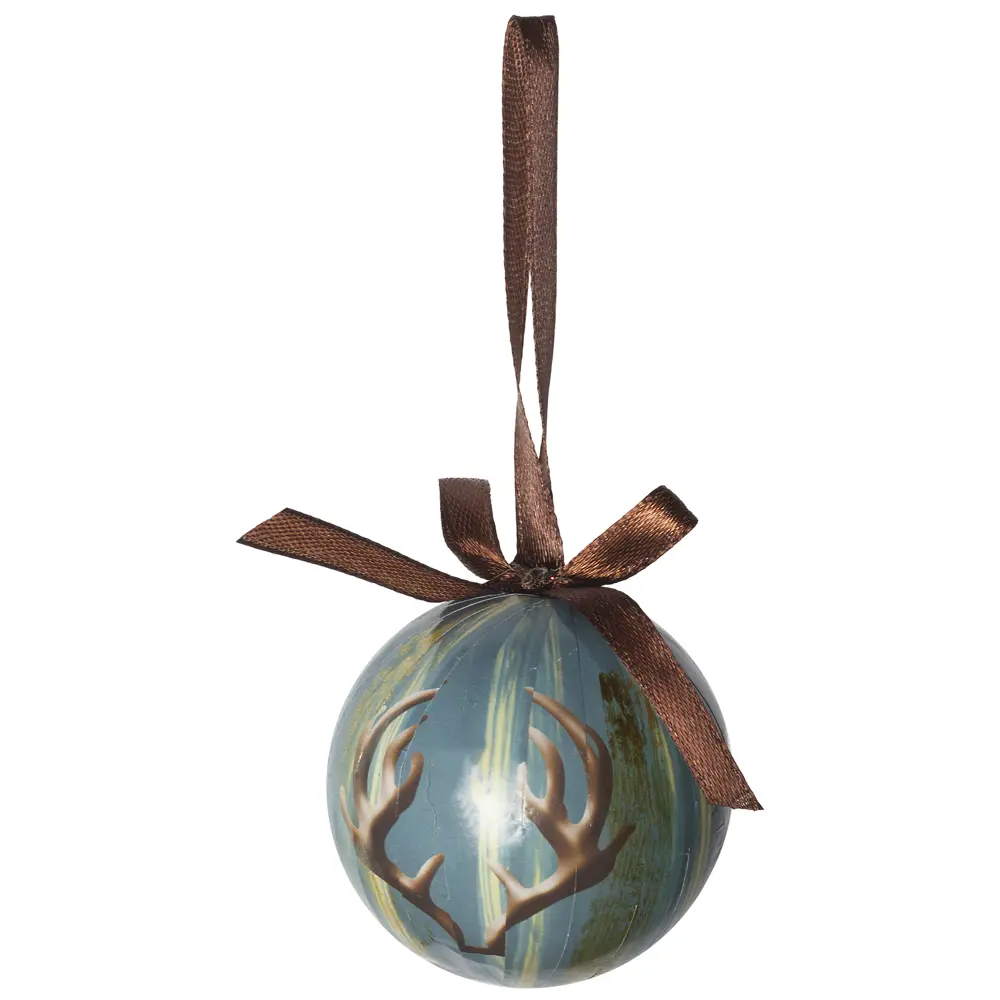 Шар ёлочный, с лентой, 6 см Santreyd STLM-2106346