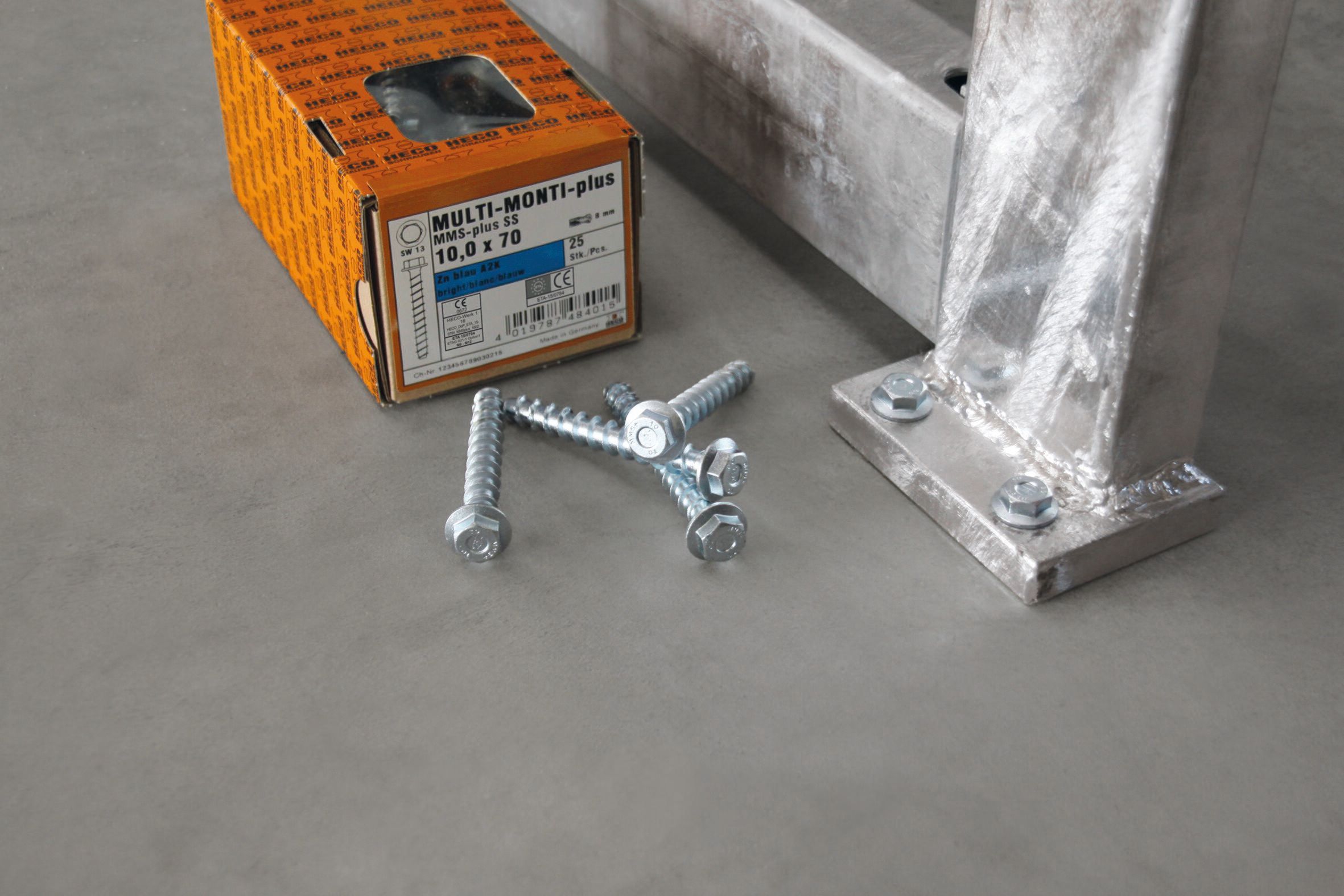 Стальной винт для крепления на сплошных материалах HECO ITALIA EFG HECO-MULTI-MONTI-PLUS ARCH-00135103 - Вид №17