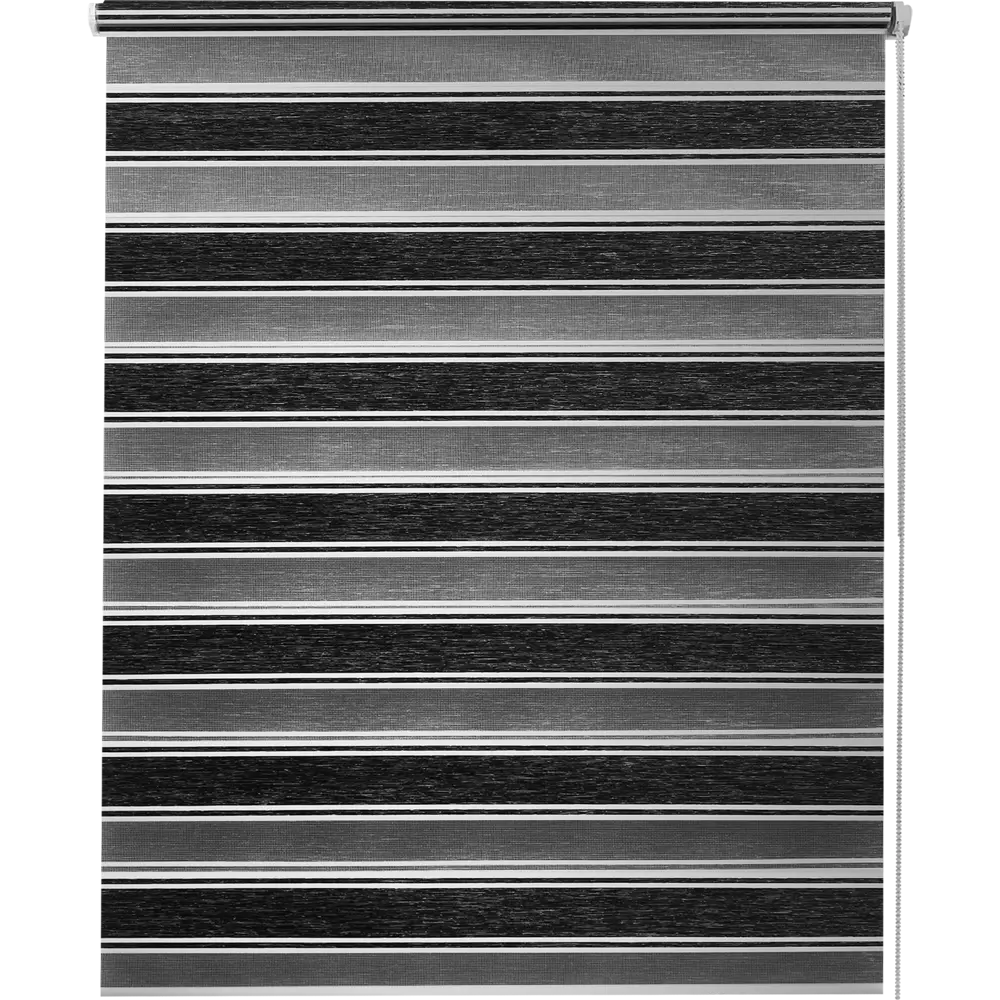 Штора рулонная день-ночь Дэли 80x160 см серая MIAMOZA STLM-2164644 - Вид №1