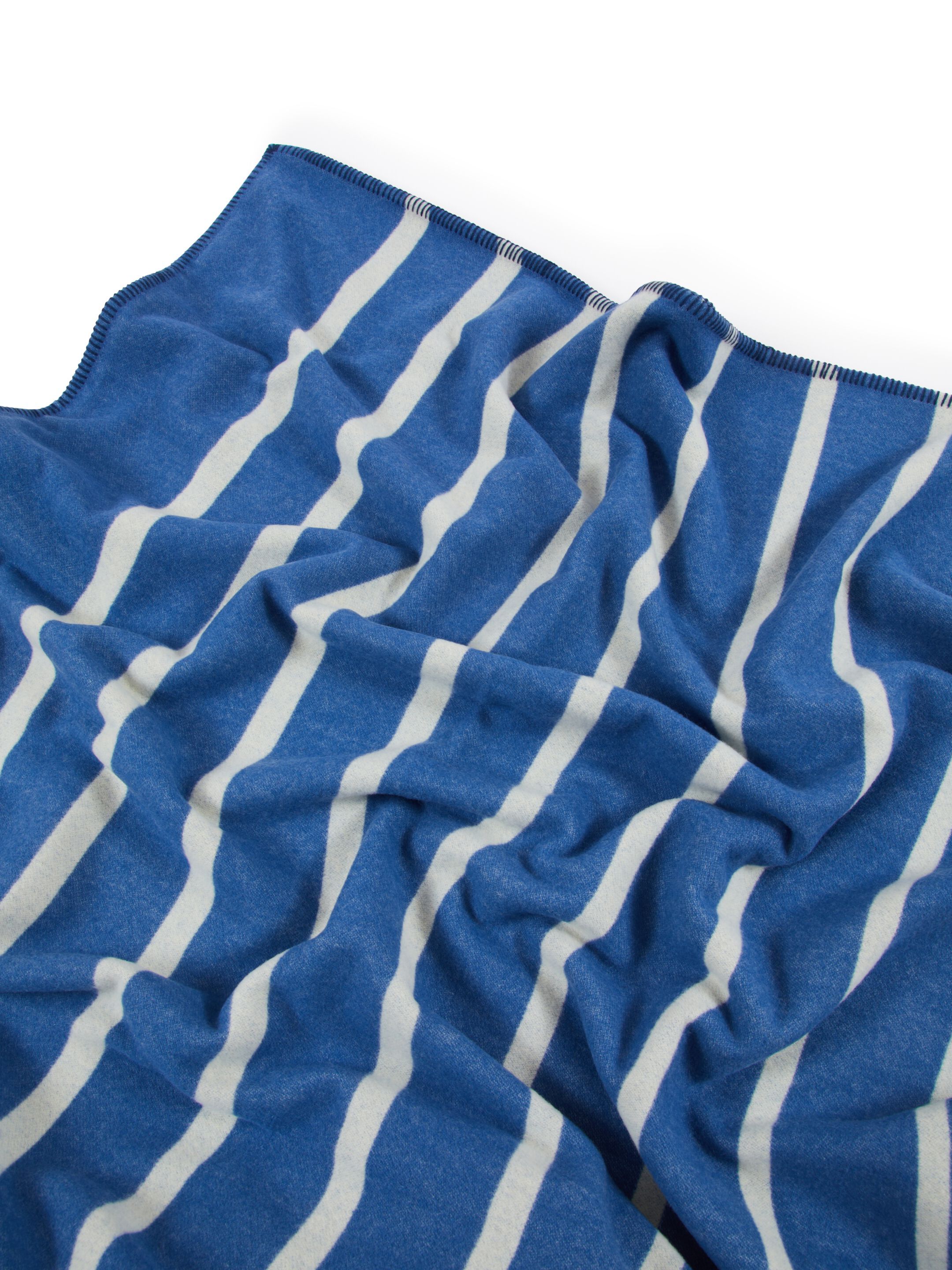 Двустороннее одеяло из мериносовой шерсти и кашемира Lanerossi Оптическая ARCH-00086862 - Вид №8