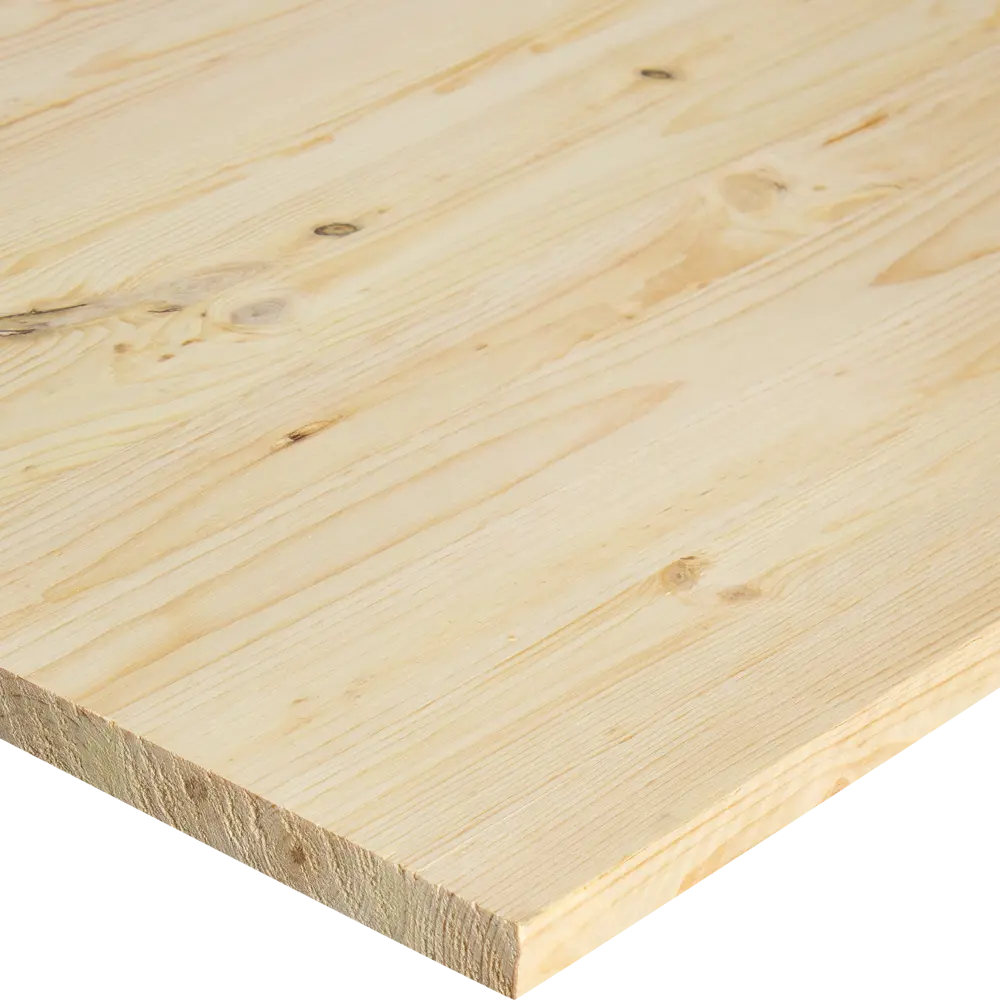 Мебельный щит 2500x500x18 мм хвоя сорт A/B Santreyd STLM-2002928 - Вид №1