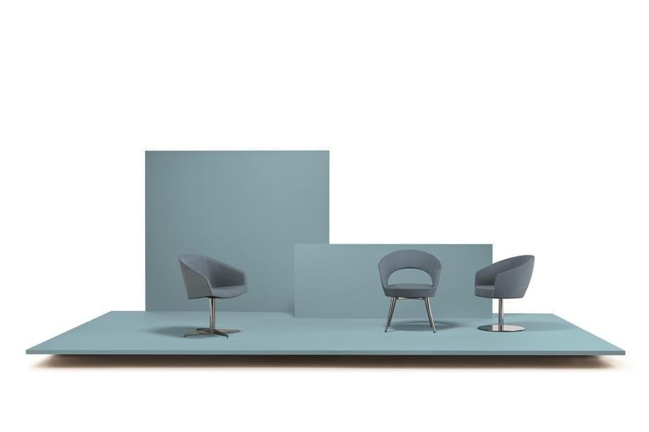 Ткань поворотный стул с подлокотниками Cizeta GABA ARCH-00080781 - Вид №7