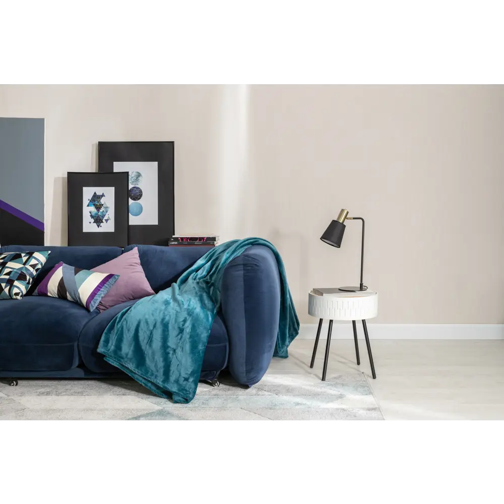 Обои флизелиновые Wallfashion Plain Murals бежевые 0.53 м 1302 STLM-2156774 - Вид №2