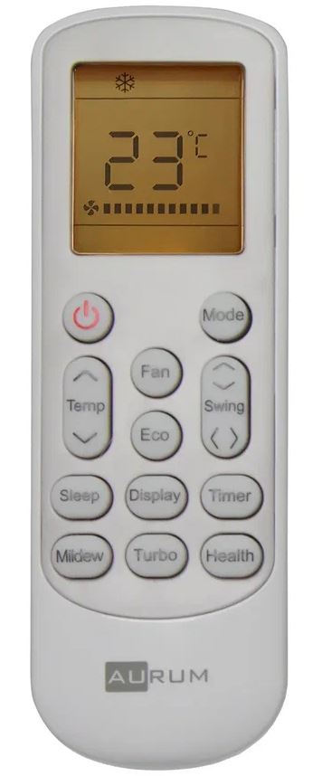 9130398 Кондиционер настенный сплит-система AURUM ARC12-WNTE3/I/ARC12-WNTE3/O белый STDN-0069410 - Вид №3