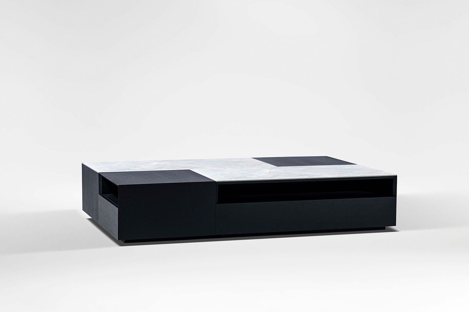 Журнальный столик из каррарского мрамора с отсеком для хранения CAMERICH BLEND ARCH-00060224 - Вид №2