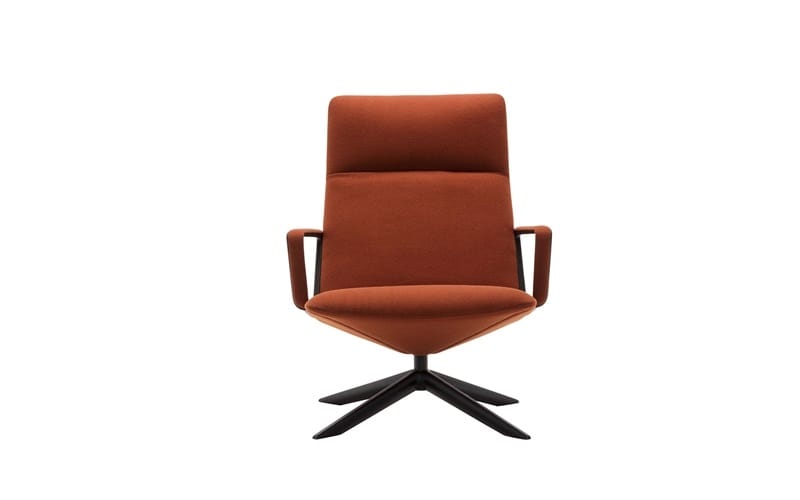 Спицевое кресло с высокой спинкой Andreu World Capri Lounge ARCH-00027098 - Вид №3