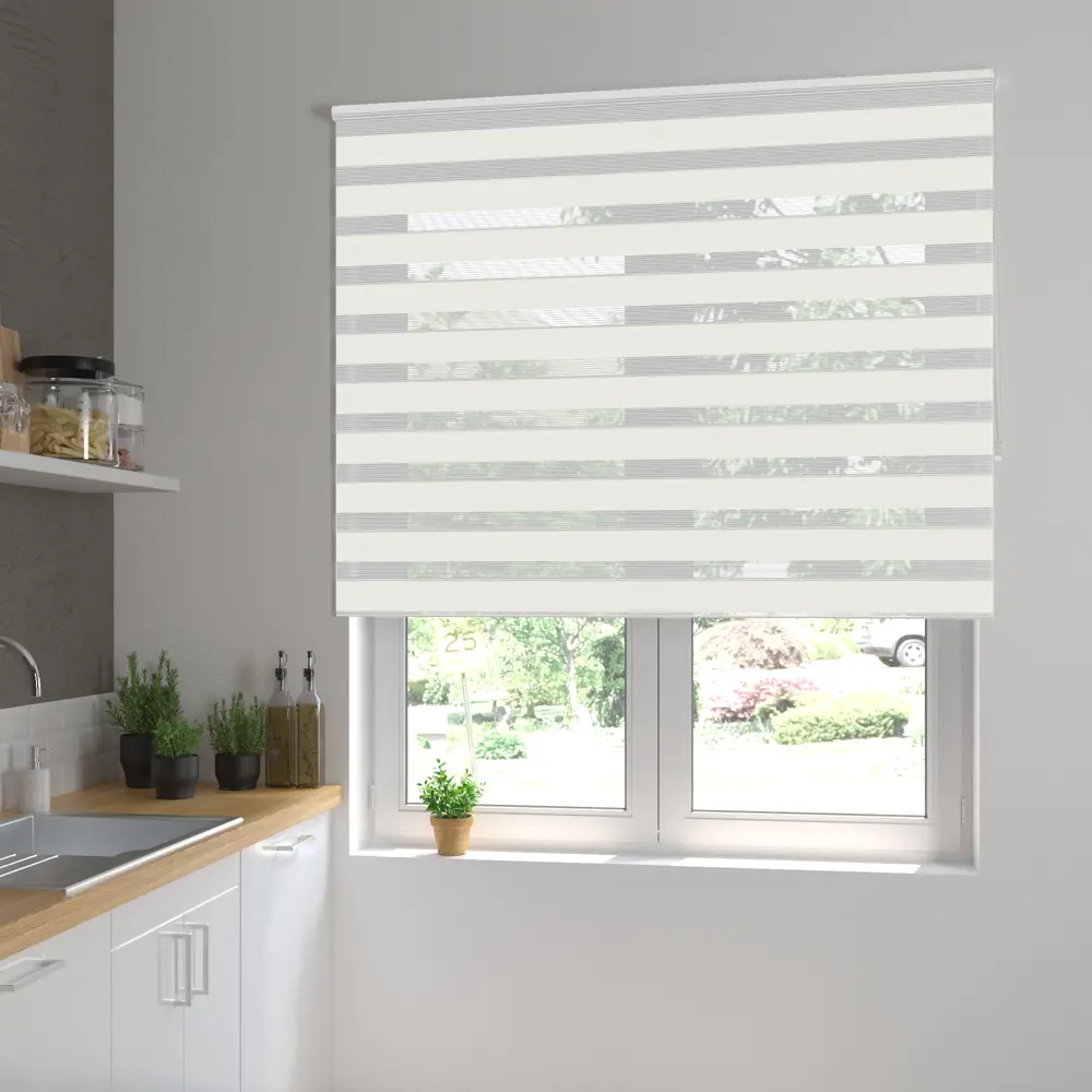 Штора рулонная день-ночь Inspire Peter 140x175 см белая White 0 82691093 STLM-2111426 - Вид №7