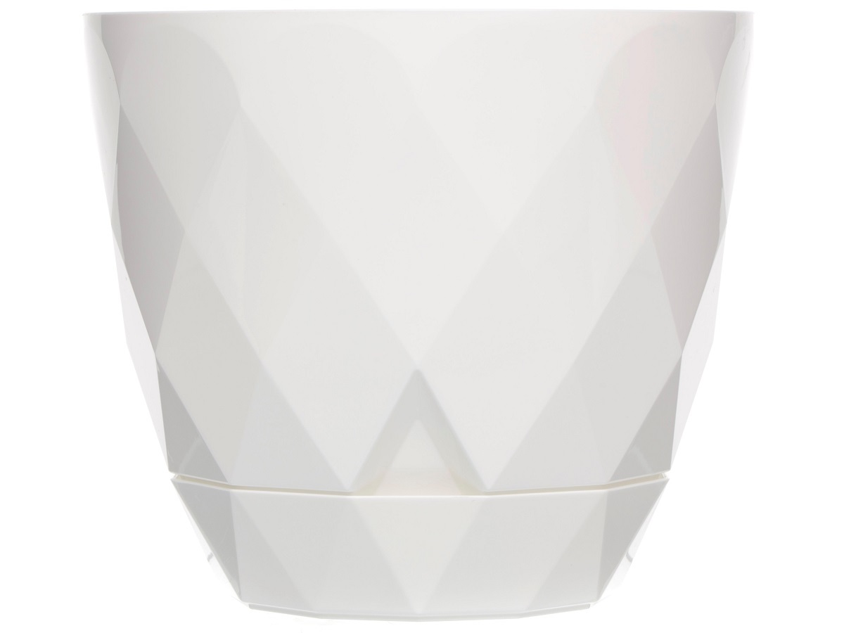 Горшок для цветов Rico 1.3L White NAVAKO 16024 - Вид №1