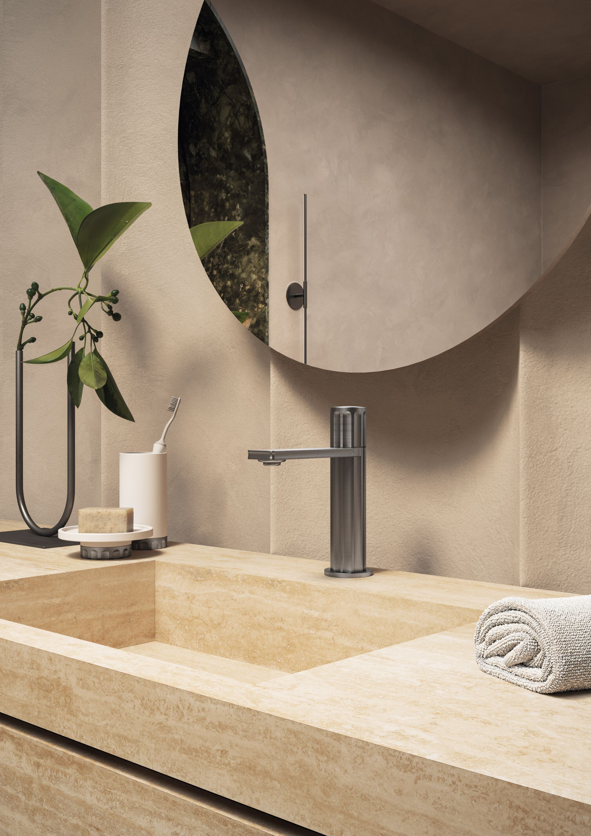 Смеситель для раковины с одним отверстием Newform IONIKA ARCH-00144129 - Вид №1