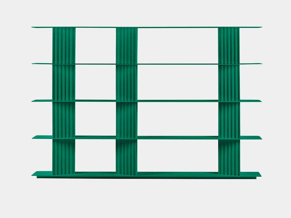 Стальная двухсторонняя Книжная полка RS Barcelona PLEC SHELVING L ARCH-00080592 - Вид №102
