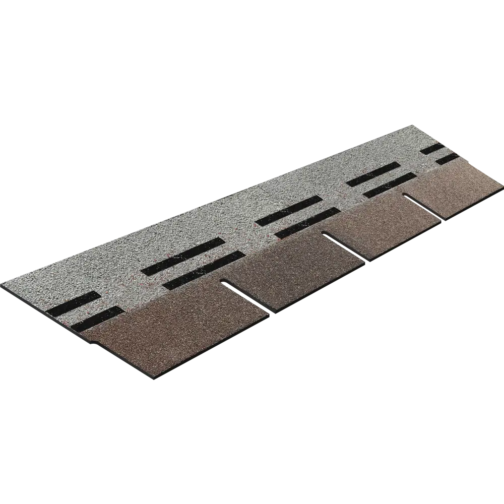 Фасадная плитка Hauberk 2.5 м² цвет шотландский ТЕХНОНИКОЛЬ STLM-2057555 - Вид №2