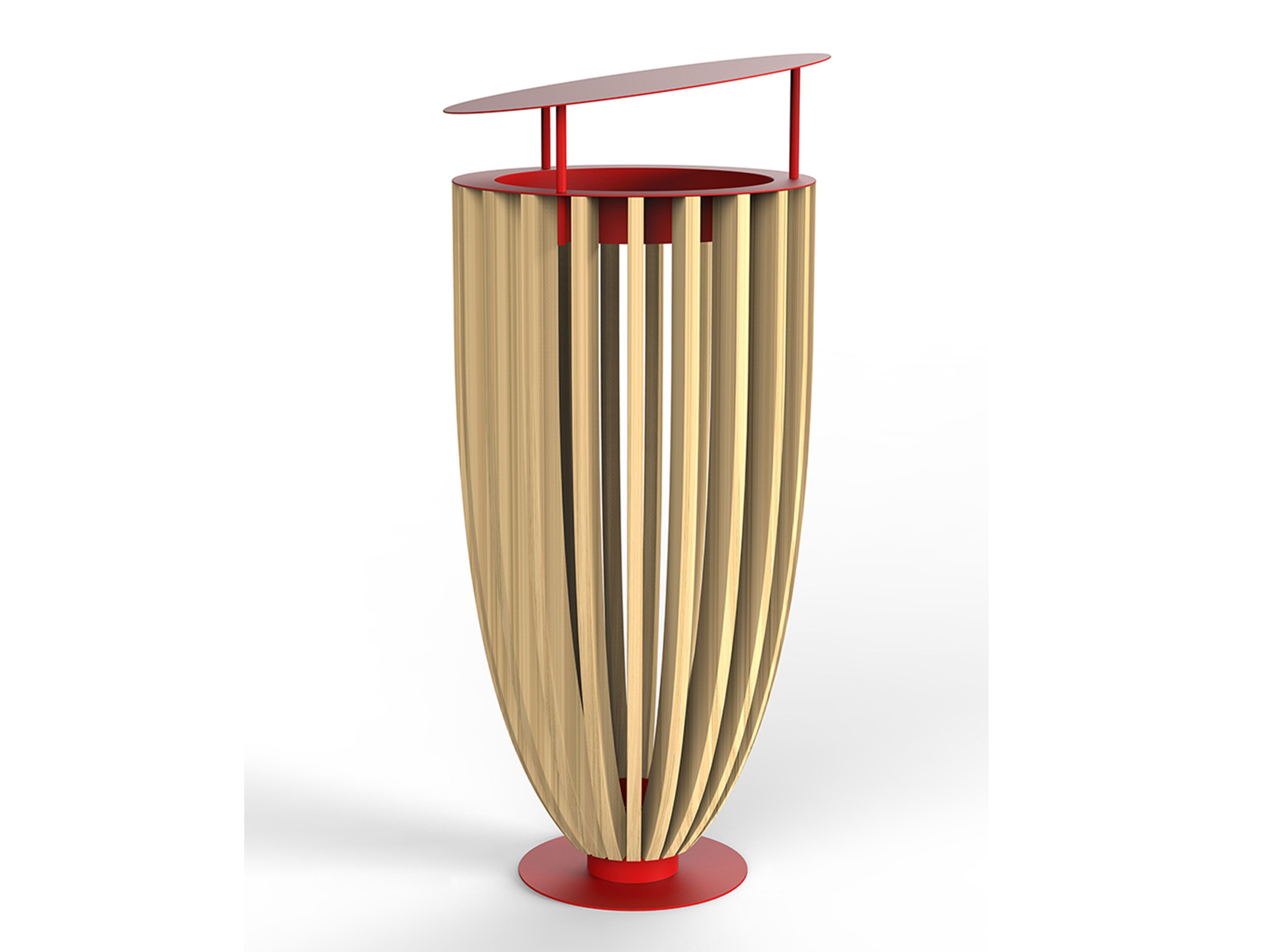 Наружные стальные и деревянные стойки для мусора CITYSì BASKET ARCH-00093295 - Вид №1