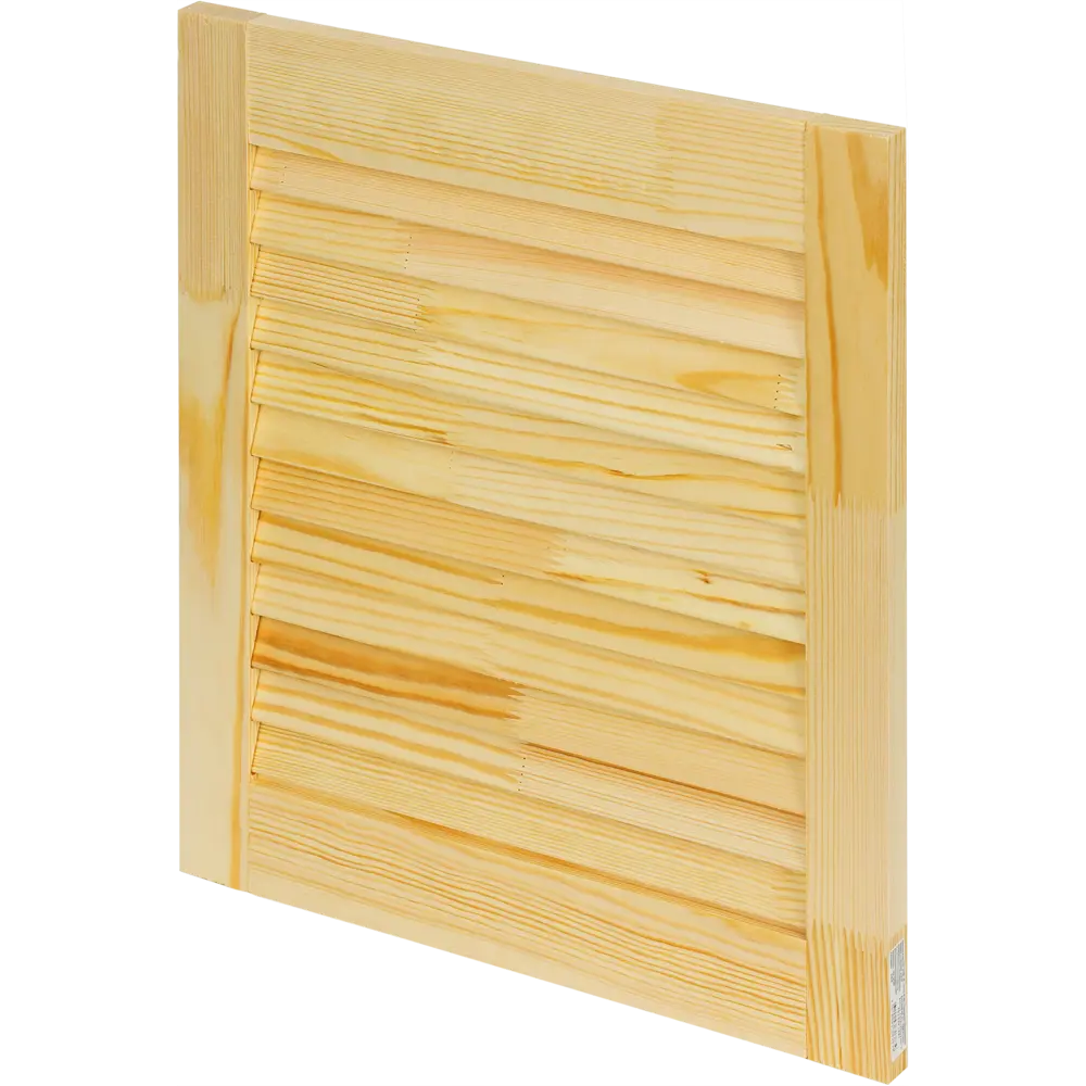 Дверка жалюзийная 467x394x20 мм хвоя сорт А Santreyd STLM-2017042 - Вид №1