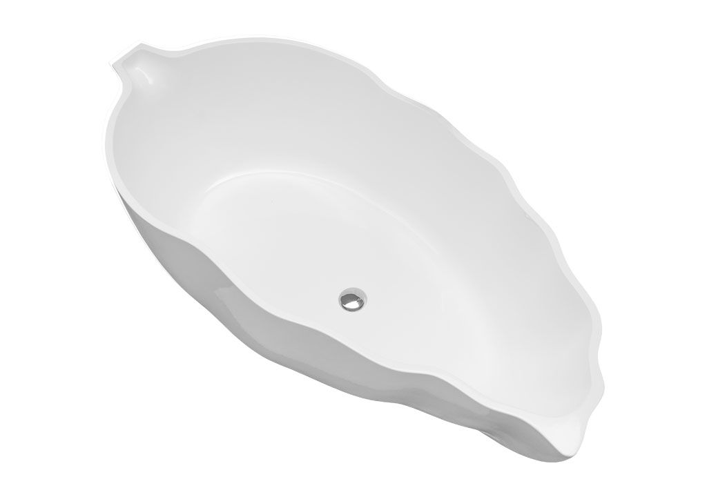 Ванна из искусственного камня Aquanet Blossom V7 178x85, глянцевая - Вид №6