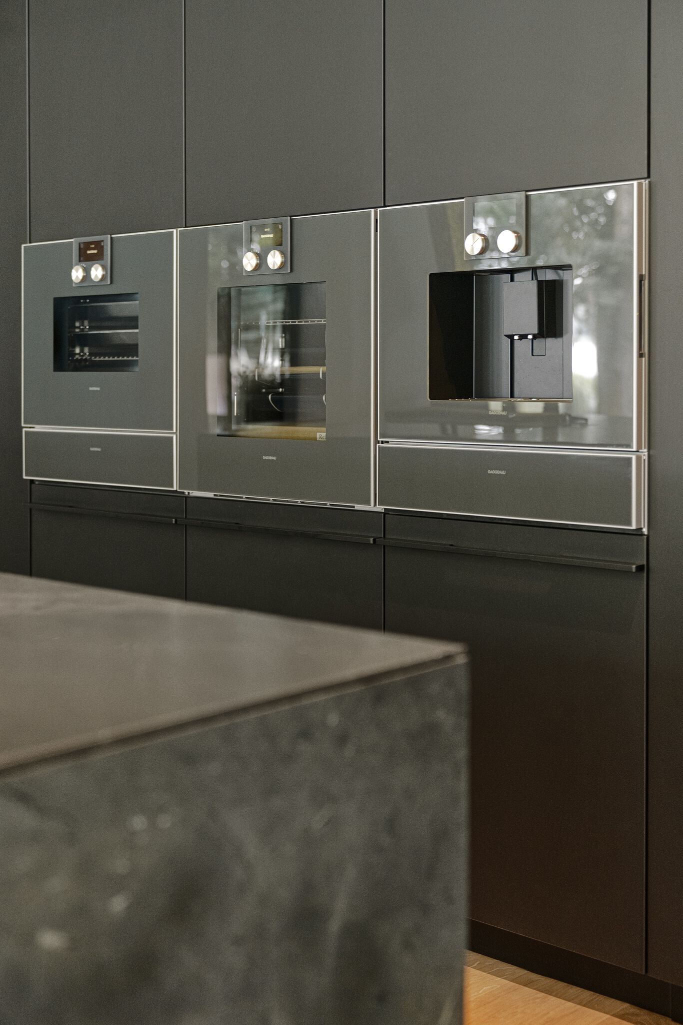 Кухня на заказ с островом Zajc Monolith ARCH-00050895 - Вид №8