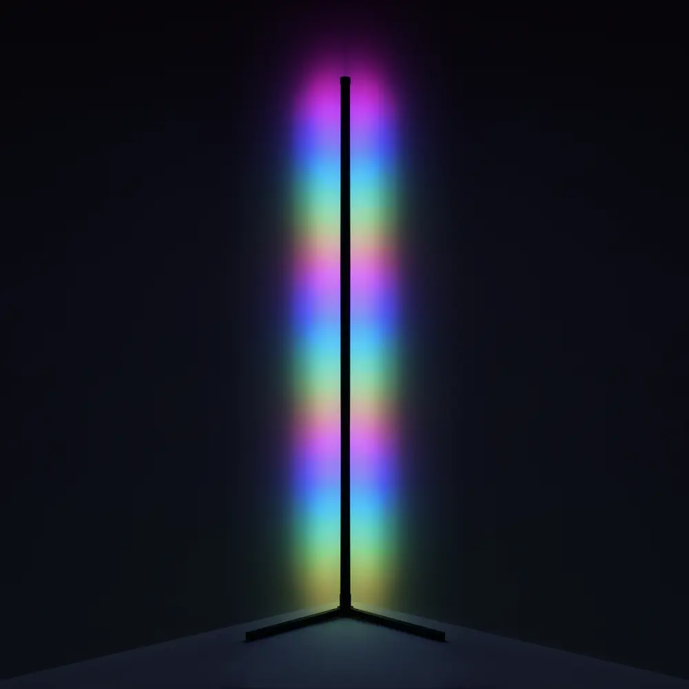 Торшер светодиодный Gauss Atmosphere, изменяемый свет, RGB, 156 см, цвет черный 88294078 STLM-2010807 Santreyd 