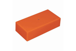 16417709 Огнестойкая коробка MB145 E-110, о/п 145х75х40, с гладкими стенками, IP41, 16P, оранжевый 46063PE-HF Экопласт