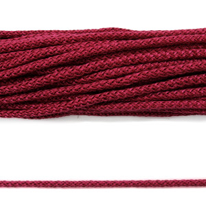 90542809 Шнур плетеный бытовой веревка хозяйственная цвет светло-бордовый 6мм х 100м STLM-0273297 АЙРИС