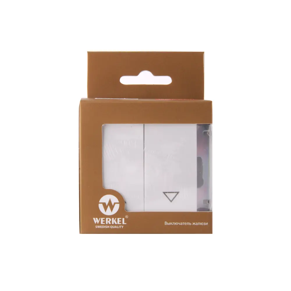 Выключатель жалюзи Werkel белый Встраиваемые механизмы STLM-2205483 - Вид №1