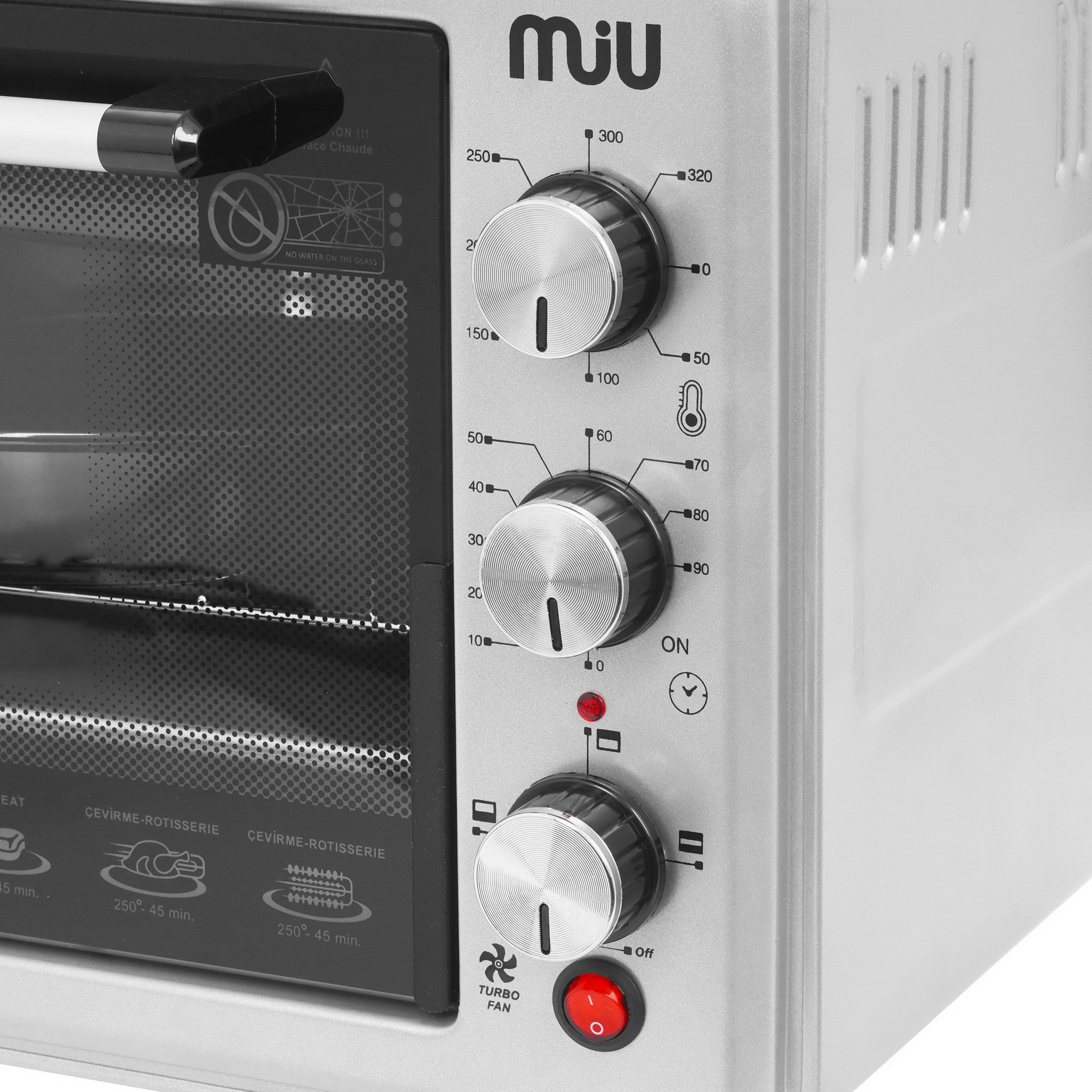 9218727 Мини-печь MIU MO-40002KS серый STDN-0130296 - Вид №3