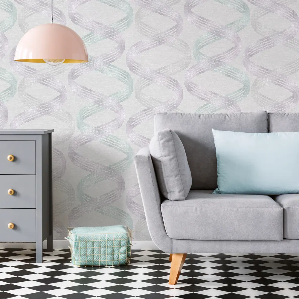 Обои флизелиновые Victoria Stenova Breeze серые 1.06 м 889234 STLM-2185112 - Вид №2