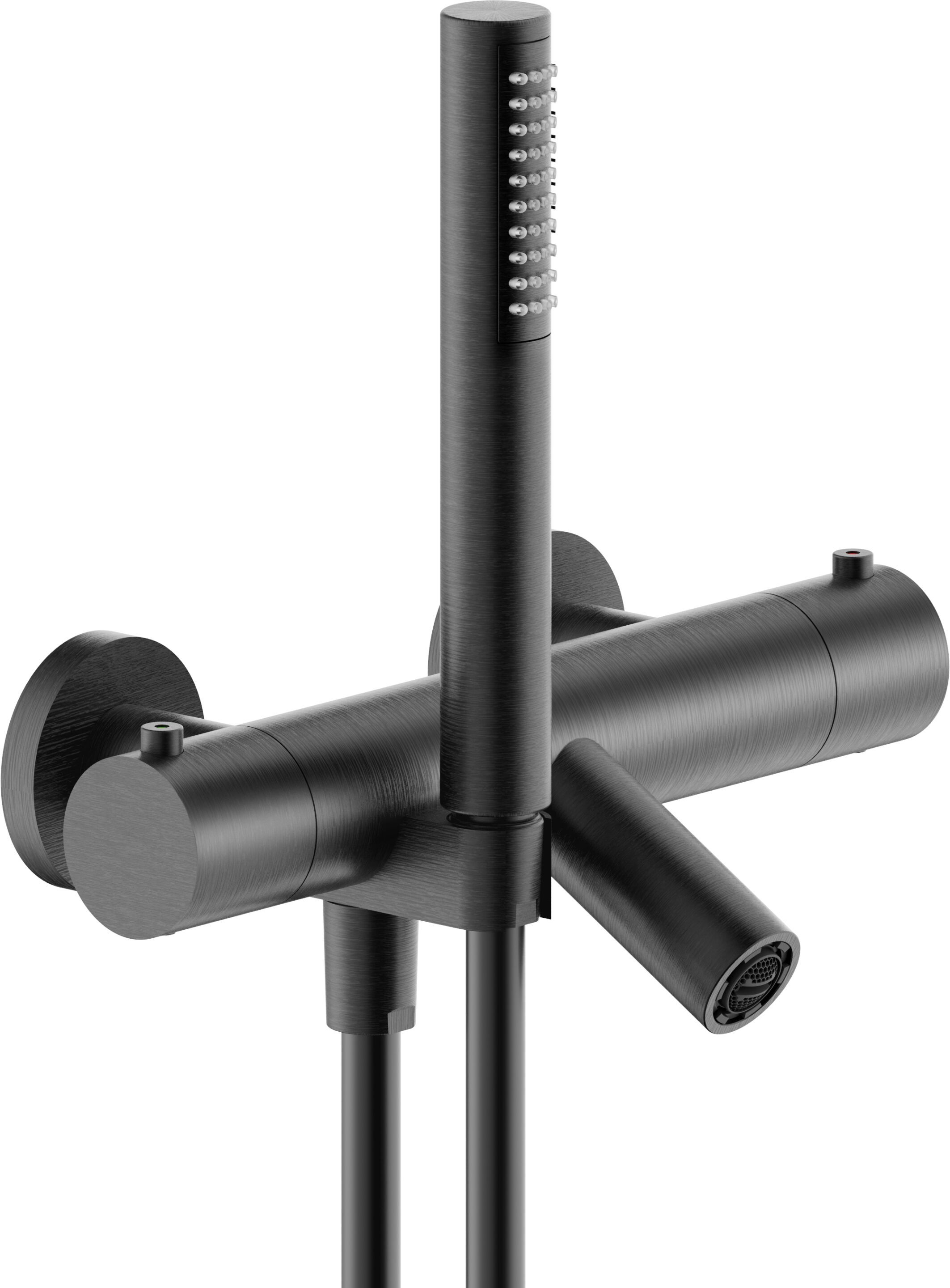 Настенный термостатический смеситель для ванны с ручным душем Nobili Velis ARCH-00143072 - Вид №2