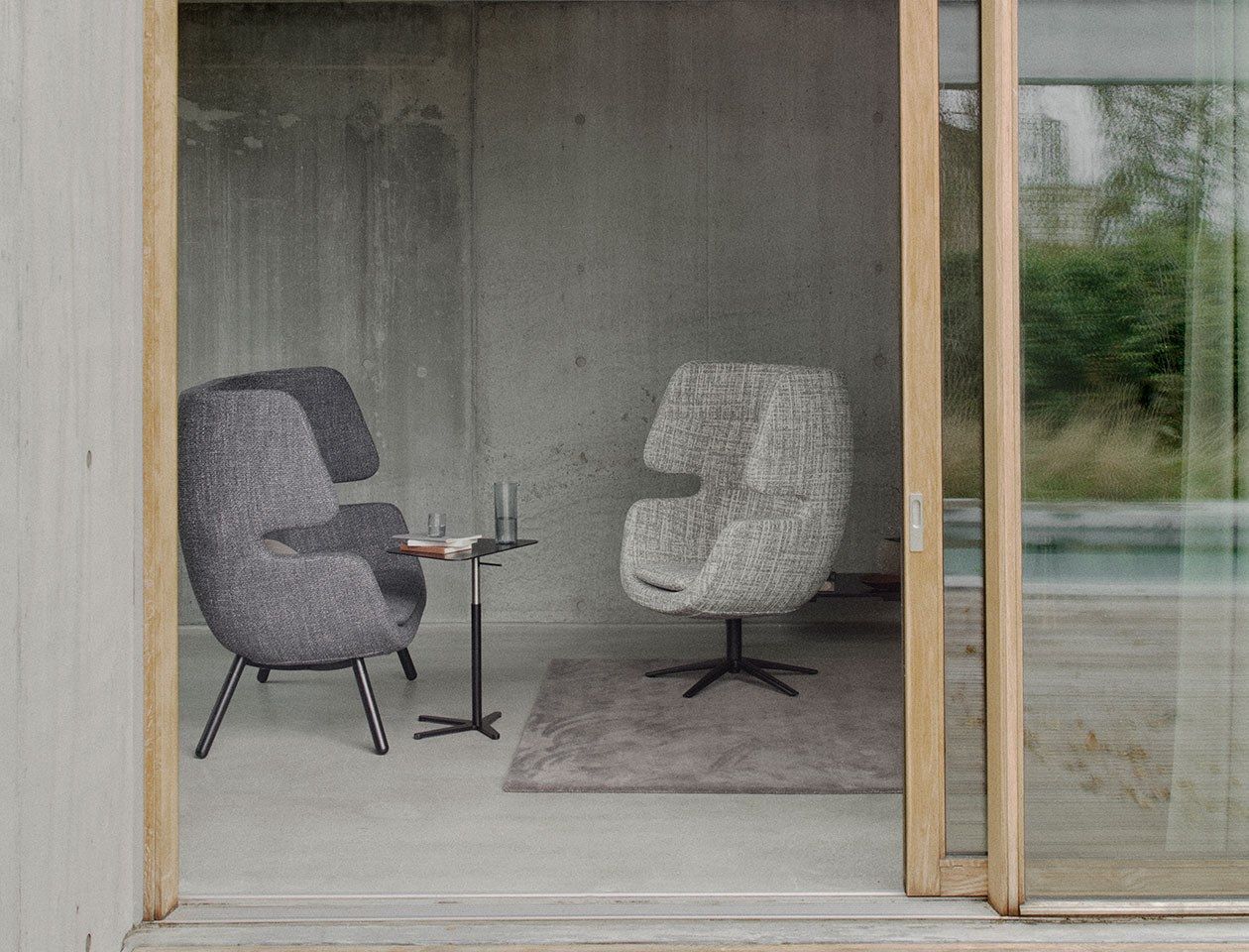 Кресло с высокой спинкой SOFTLINE Moai ARCH-00027385 - Вид №3