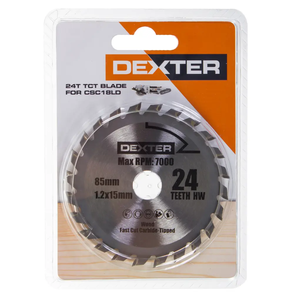 Диск пильный универсальный Dexter Power RW9231 85х15 мм, 24 Т STLM-2049475 - Вид №2