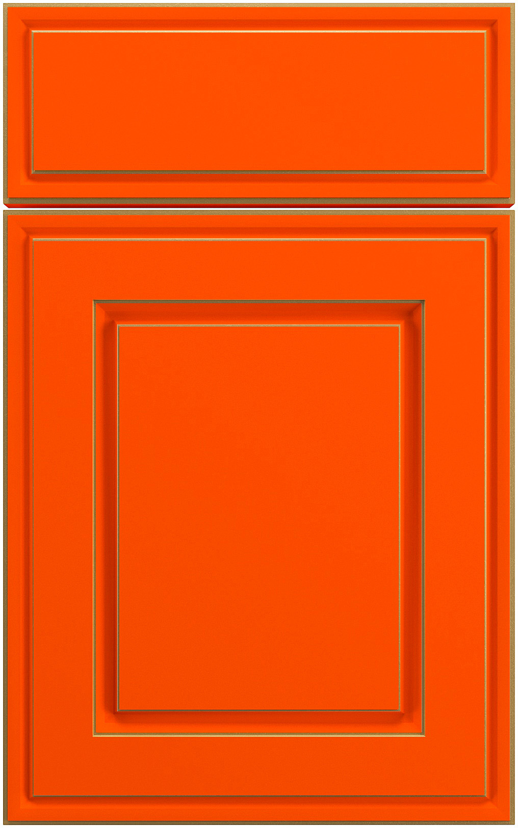 Фасады для кухни Патина Фрезеровка «Бостон» 503 Оранжевый SIST2869-6105 SIDAK