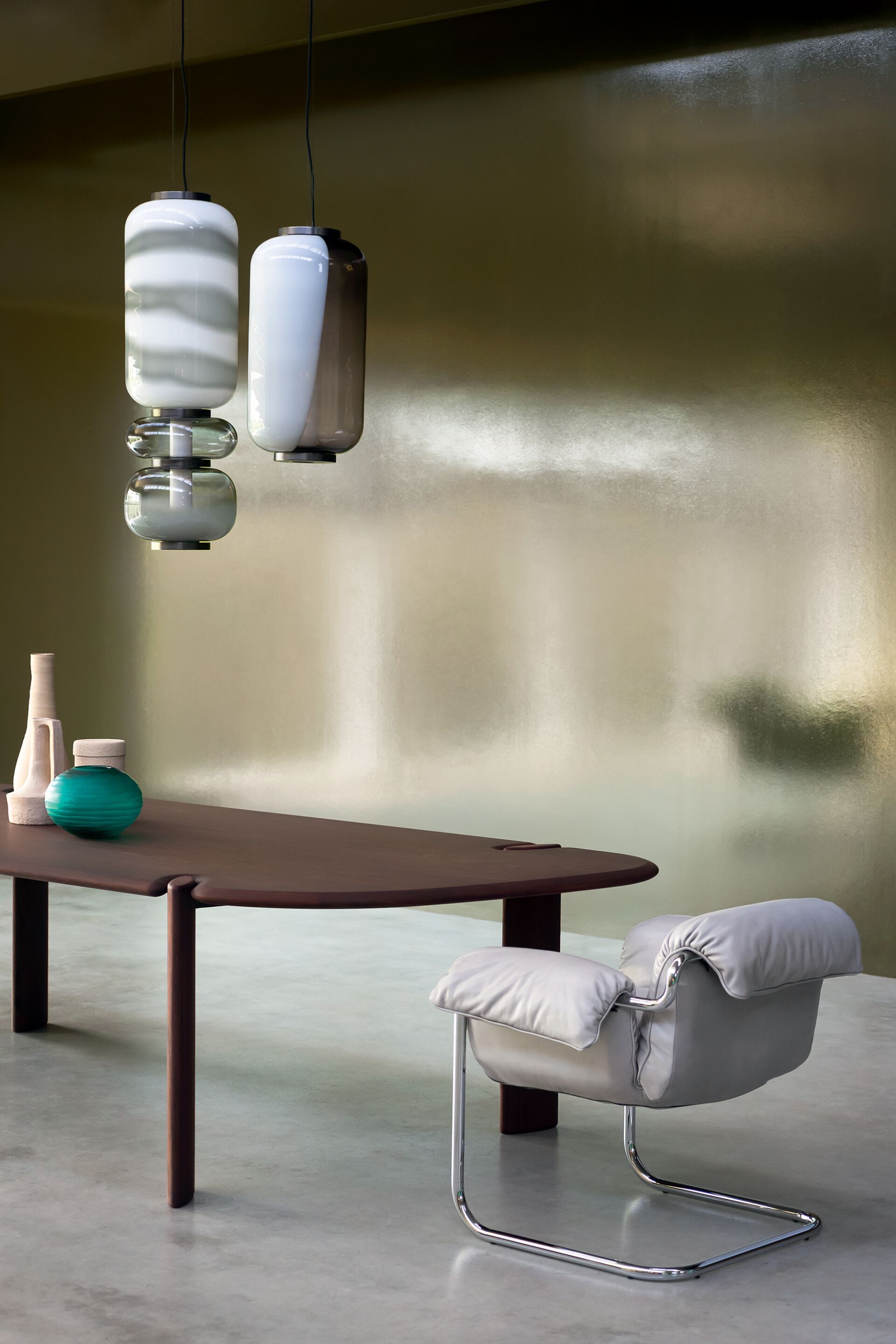 Выдувное стекло светодиодный подвесной светильник Baxter Хайку ARCH-00108901 - Вид №5