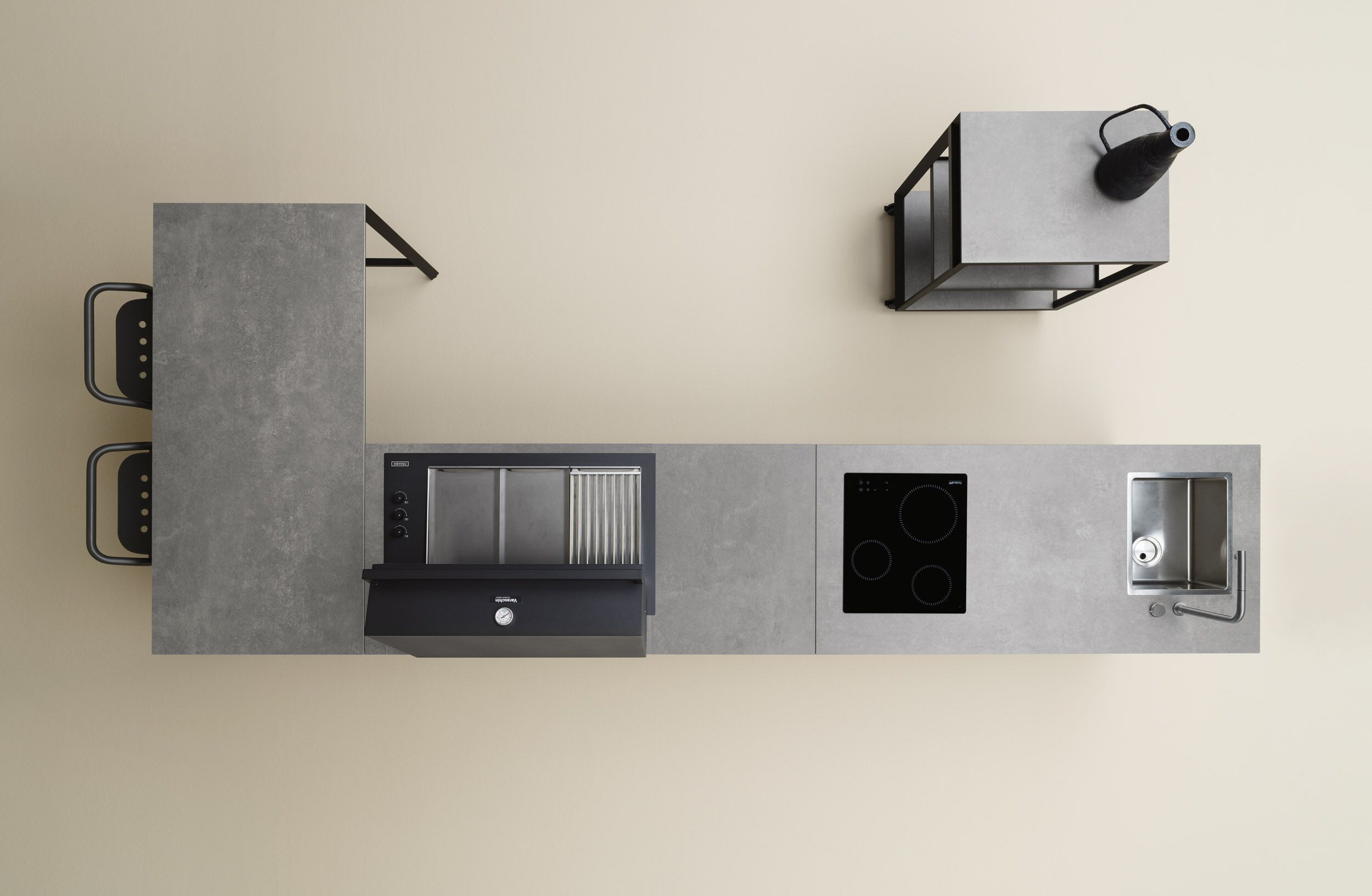 Прямоугольный алюминиевый стол Varaschin Outdoor Cooking ARCH-00146880 - Вид №1