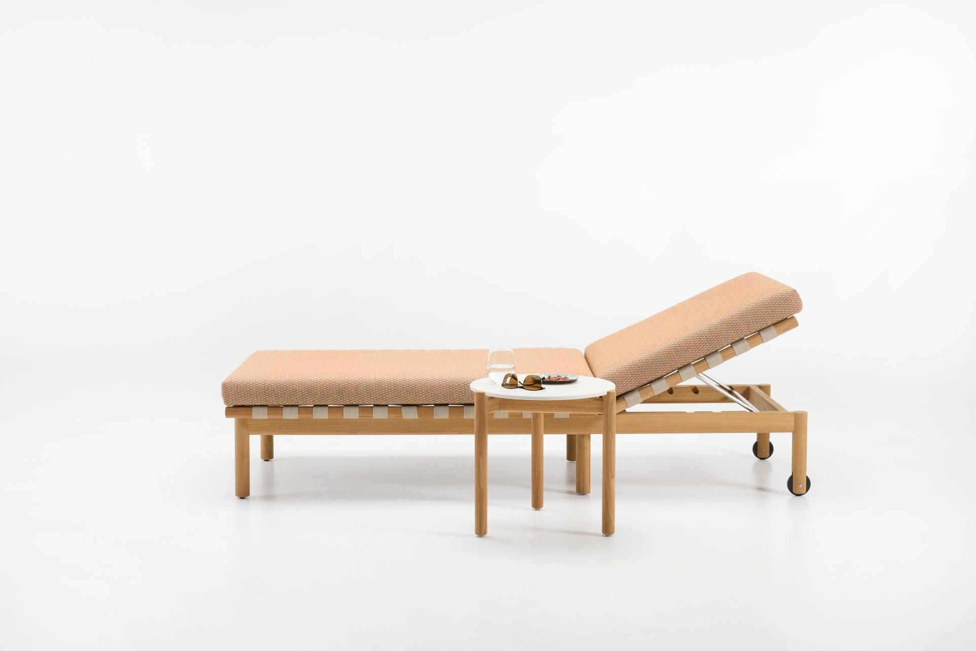 Круглый стол из тикового дерева и керамики Vincent sheppard Oda ARCH-00030564 - Вид №2