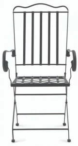 Unopiù Железный стул с подлокотниками Toscana Capog