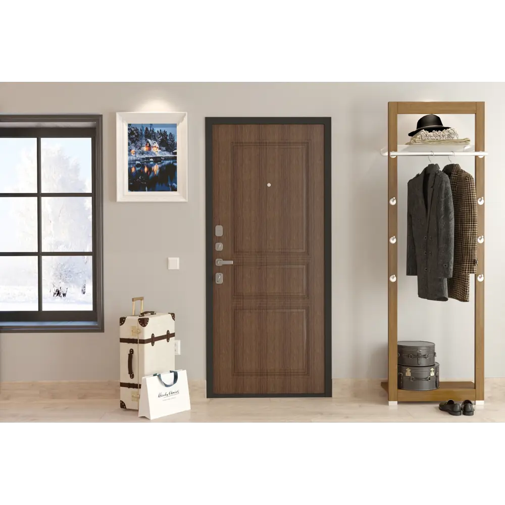 Дверь входная металлическая Премиум Плюс 99x205 см левая калабрия DOORHAN STLM-2076055 - Вид №5