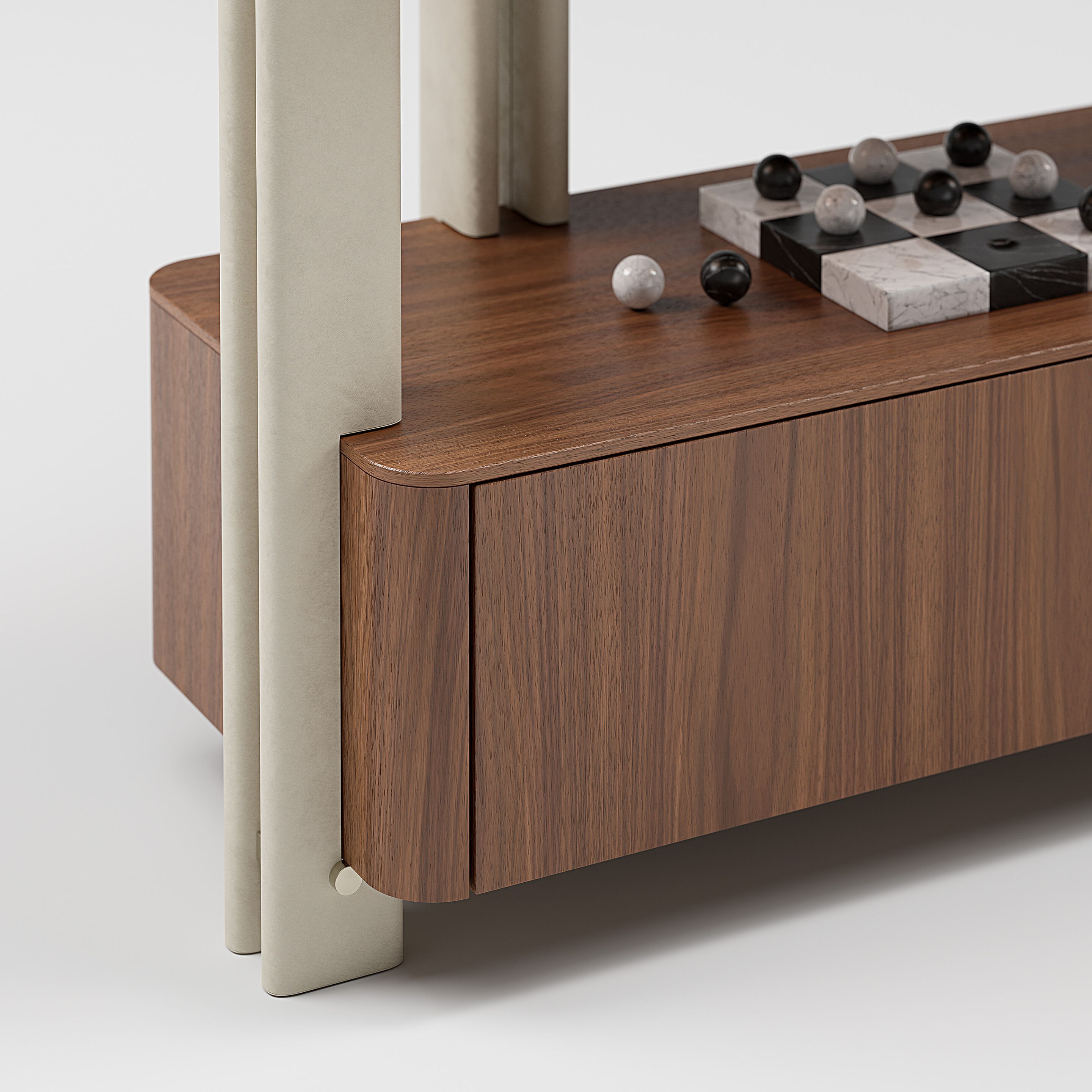 Деревянный двухсторонний книжный шкаф Capital Collection Diesis ARCH-00066794 - Вид №3