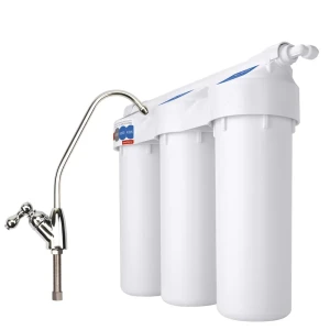 Фильтр под мойку Prio Новая Вода Praktic EU 200 для воды нормальной жесткости 3 ступени кран в комплекте