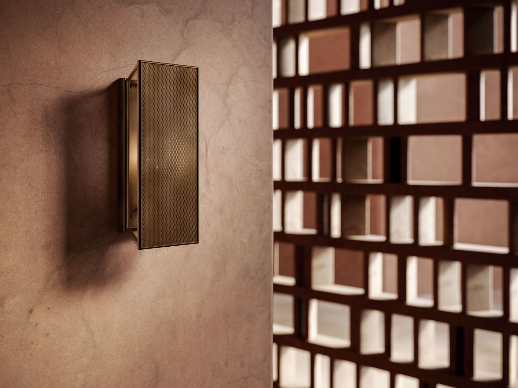 Латунный настенный светильник Il Fanale Massira ARCH-00127776 - Вид №1