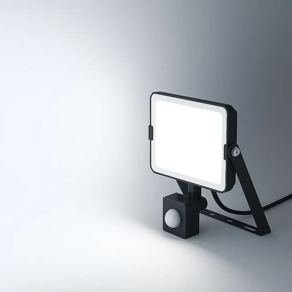 OSRAM LED-прожектор уличный 50Вт с датчиком движения, нейтральный белый свет 89438702 STLM-1563390 - Вид №1