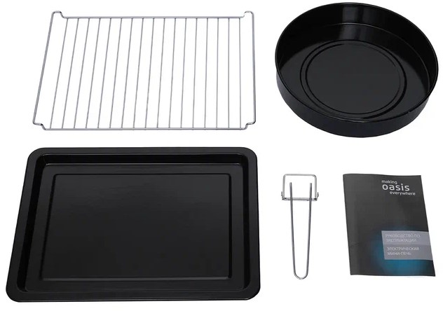 9146395 Мини-печь Oasis M-S38CI серый STDN-0112014 - Вид №8