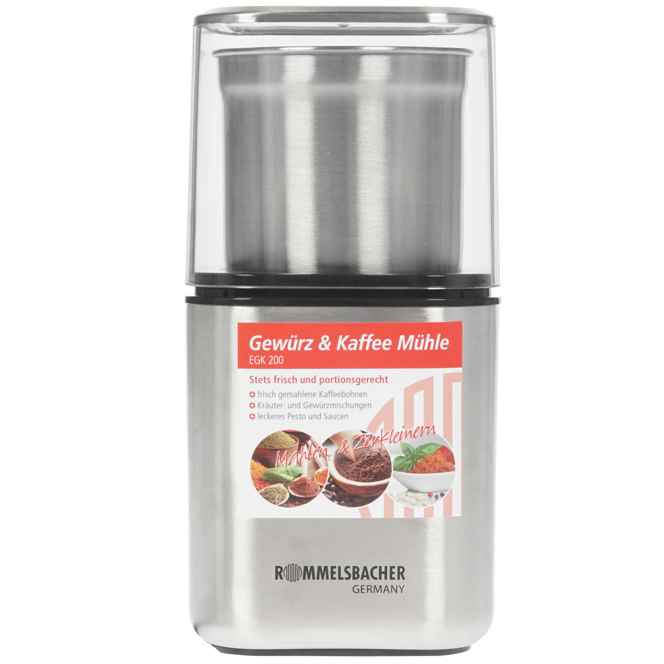 STDN-0103886 Кофемолка ручная ROMMELSBACHER Китай  - Вид №1