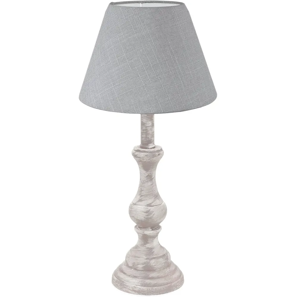 Настольная лампа Eglo «Newlyn» 1хE14x40 Вт, цвет серо-коричневый STLM-2072046