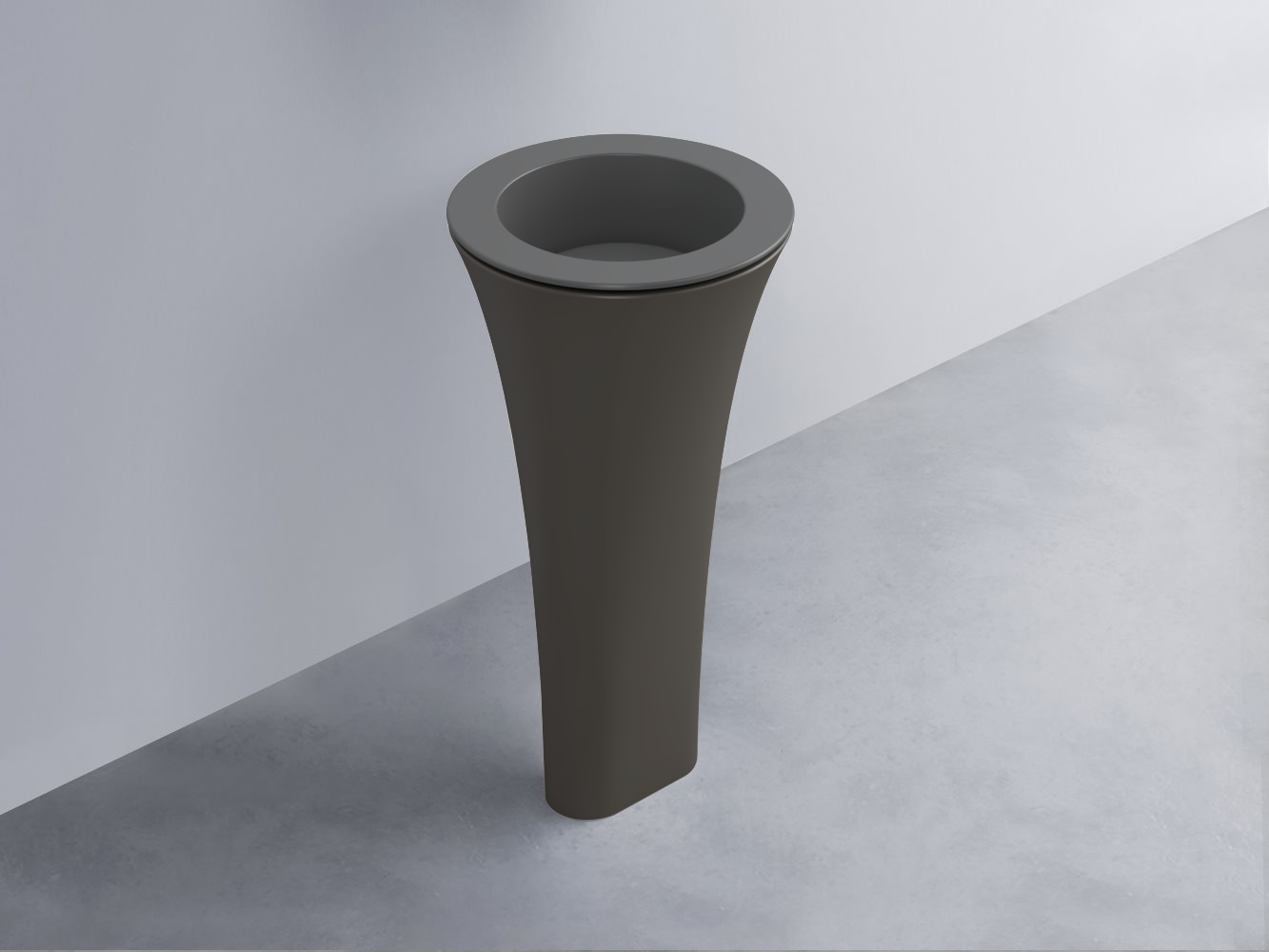 AMLA45-CM+AMPILT-CM+AMCOLT-FN Раковина Amedeo Tondo отдельностоящая cielo Enjoy + Amedeo Ceramica Cielo