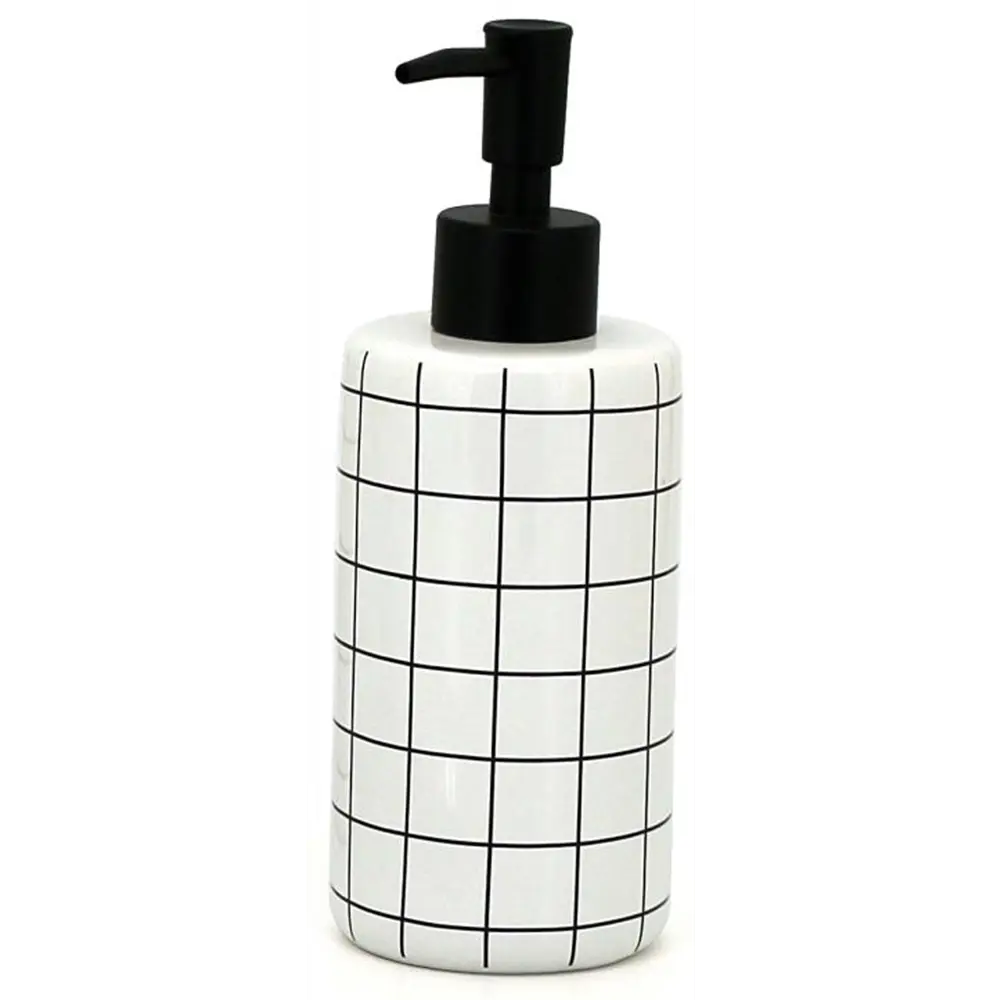 Дозатор для жидкого мыла Vidage La Scuola цвет белый чёрный STLM-2135685
