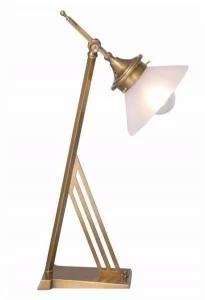 Patinas Lighting Настольная лампа из латуни ручной работы Prague